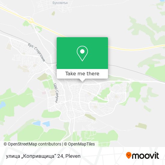 улица „Копривщица“ 24 map