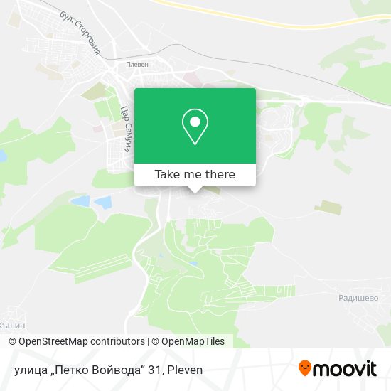 улица „Петко Войвода“ 31 map