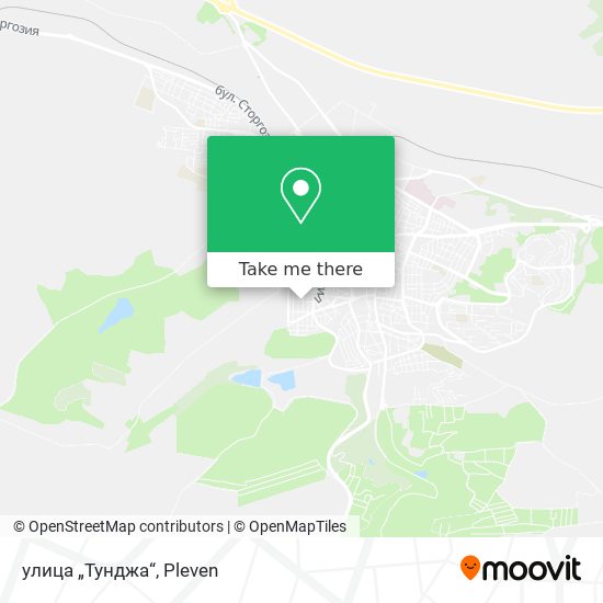 улица „Тунджа“ map