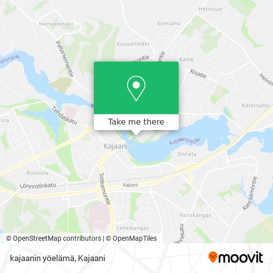 kajaanin yöelämä map