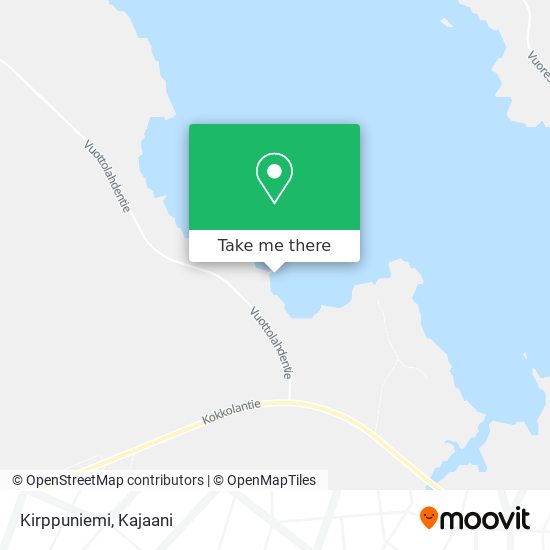 Kirppuniemi map