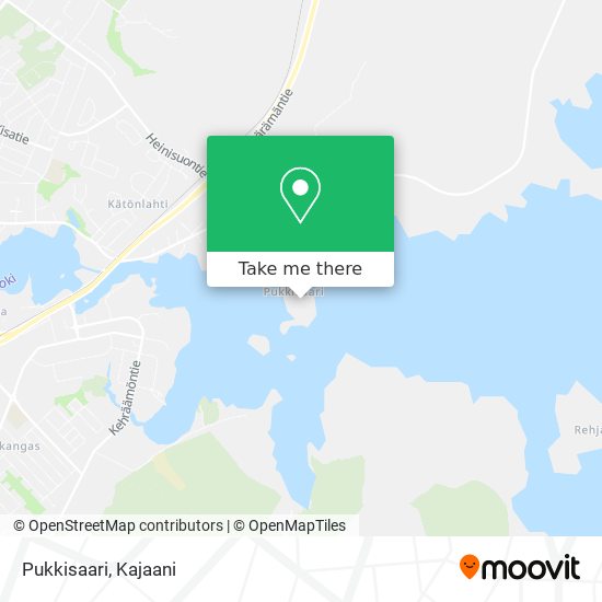 How to get to Pukkisaari in Kajaani by Bus?