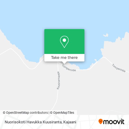 Nuorisokoti Havukka Kuusiranta map
