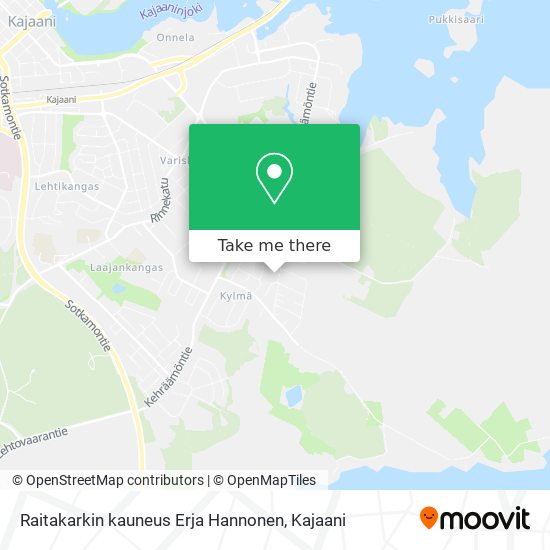 Raitakarkin kauneus Erja Hannonen map