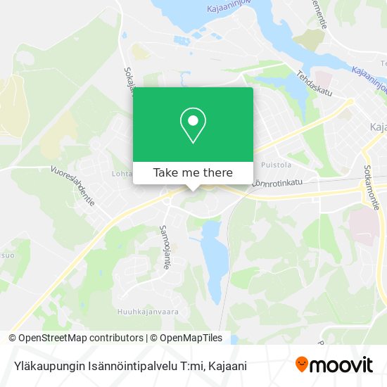Yläkaupungin Isännöintipalvelu T:mi map