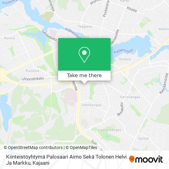 Kiinteistöyhtymä Palosaari Aimo Sekä Tolonen Helvi Ja Markku map