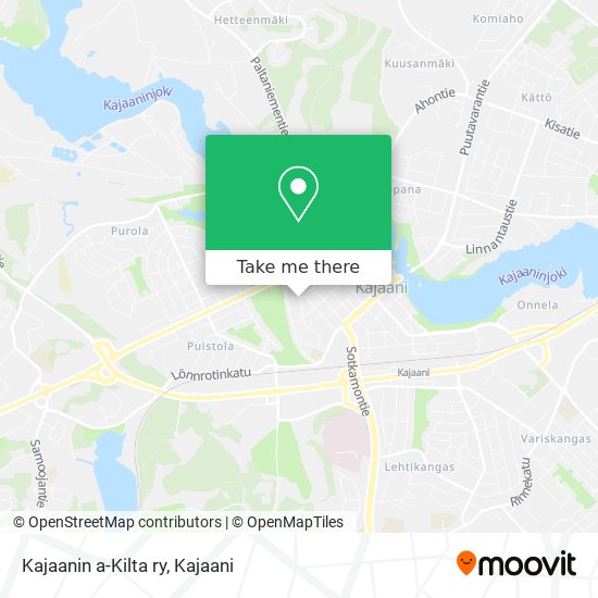 Kajaanin a-Kilta ry map