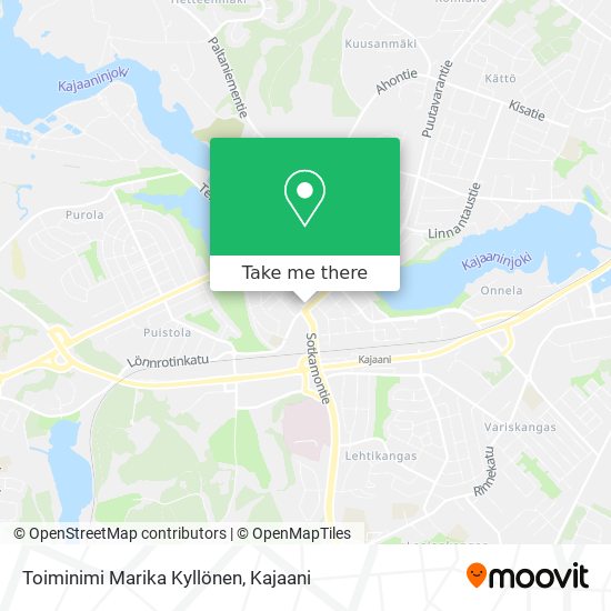 Toiminimi Marika Kyllönen map