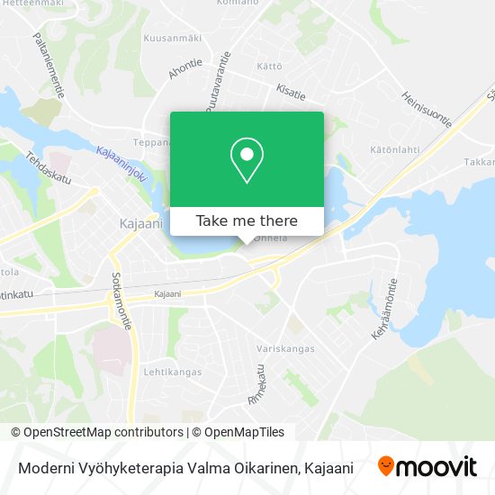 Moderni Vyöhyketerapia Valma Oikarinen map