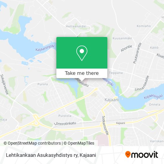 Lehtikankaan Asukasyhdistys ry map