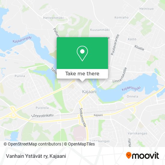 Vanhain Ystävät ry map