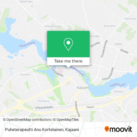Puheterapeutti Anu Kortelainen map