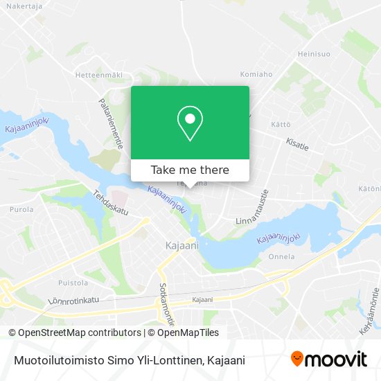 Muotoilutoimisto Simo Yli-Lonttinen map