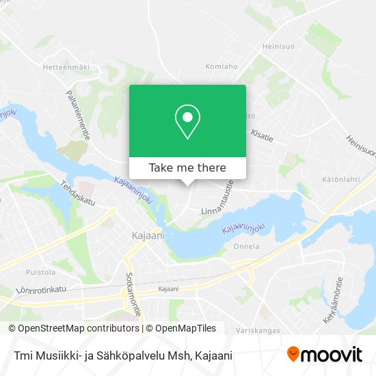 Tmi Musiikki- ja Sähköpalvelu Msh map