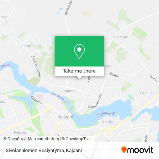 Sivolanniemen Vesiyhtymä map