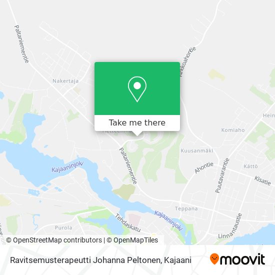 Ravitsemusterapeutti Johanna Peltonen map