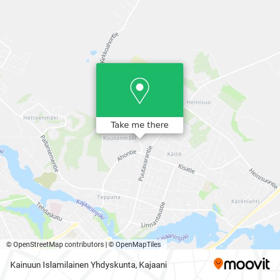 Kainuun Islamilainen Yhdyskunta map