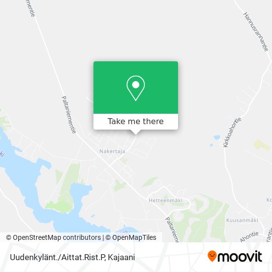 Uudenkylänt./Aittat.Rist.P map