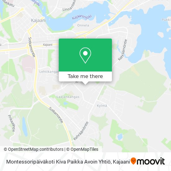 Montessoripäiväkoti Kiva Paikka Avoin Yhtiö map