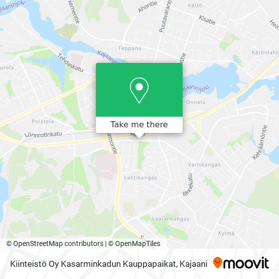 Kiinteistö Oy Kasarminkadun Kauppapaikat map