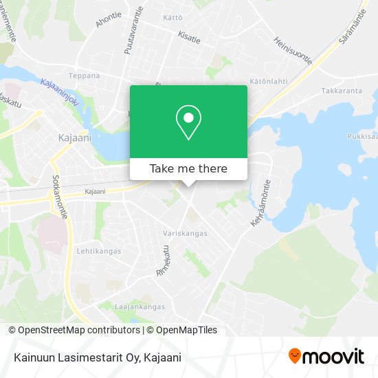 Kainuun Lasimestarit Oy map