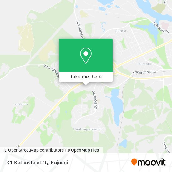 K1 Katsastajat Oy map