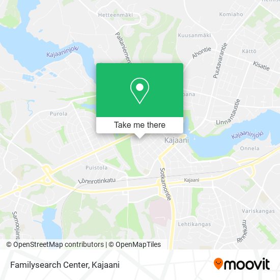 Familysearch Center map