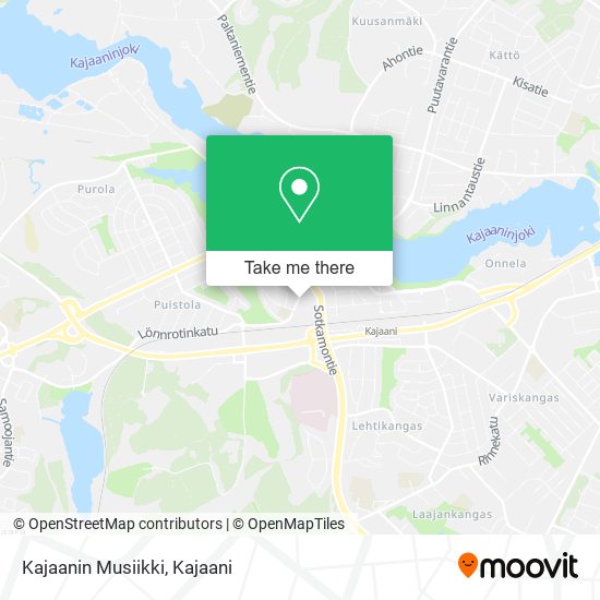 Kajaanin Musiikki map