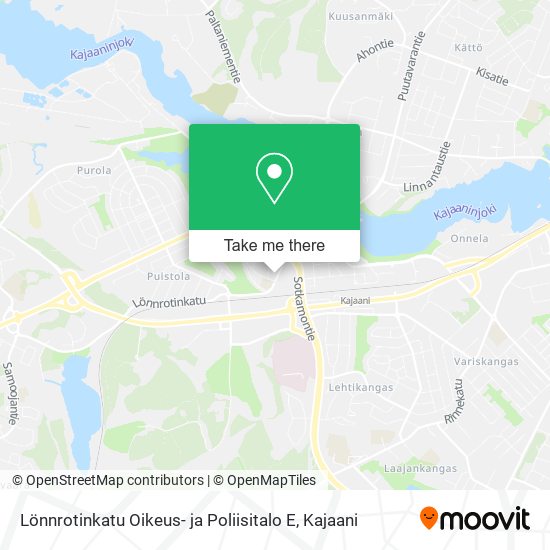 Lönnrotinkatu Oikeus- ja Poliisitalo E map
