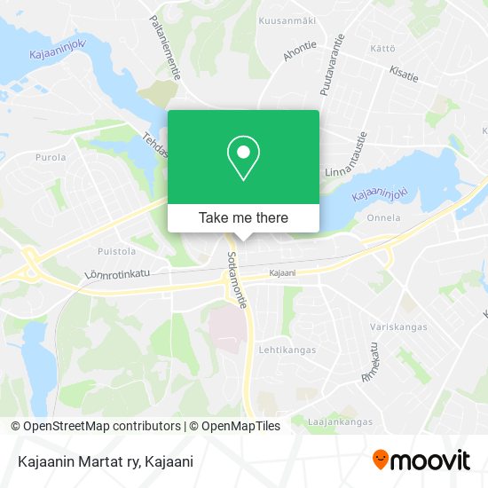 Kajaanin Martat ry map