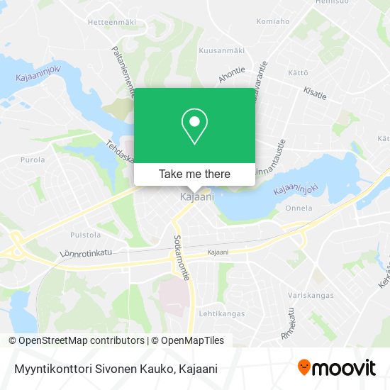 Myyntikonttori Sivonen Kauko map
