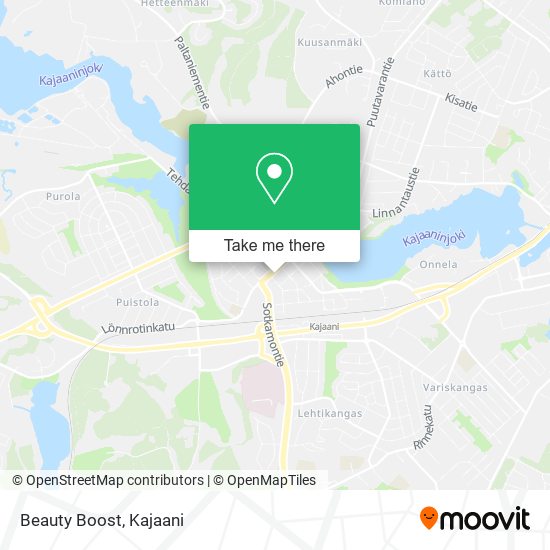 Beauty Boost map