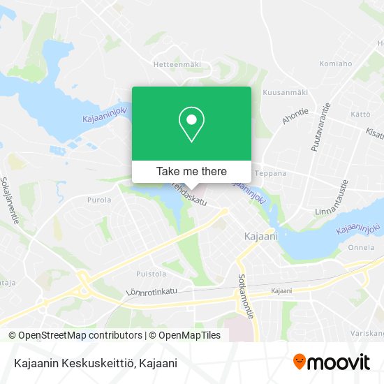 Kajaanin Keskuskeittiö map