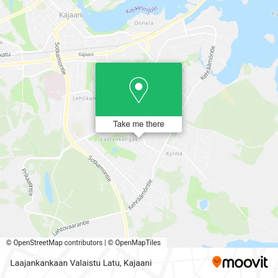 Laajankankaan Valaistu Latu map