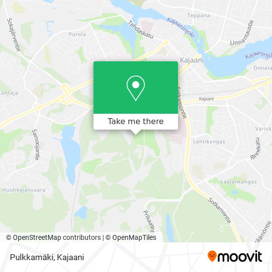 Pulkkamäki map