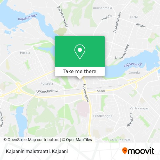 How to get to Kajaanin maistraatti by Bus?