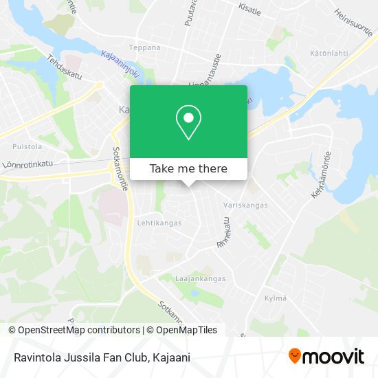 Ravintola Jussila Fan Club map