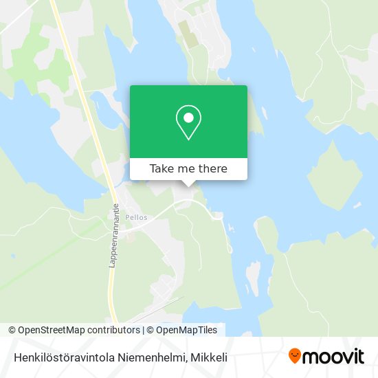 Henkilöstöravintola Niemenhelmi map