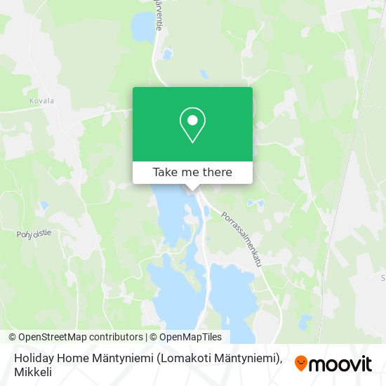 Holiday Home Mäntyniemi (Lomakoti Mäntyniemi) map