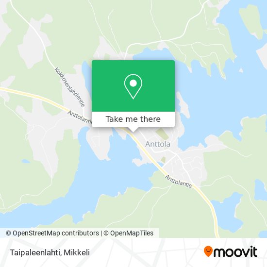 Taipaleenlahti map