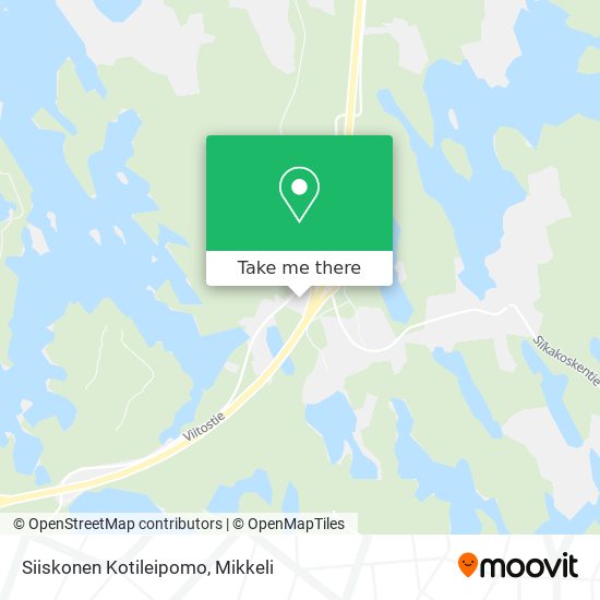 Siiskonen Kotileipomo map