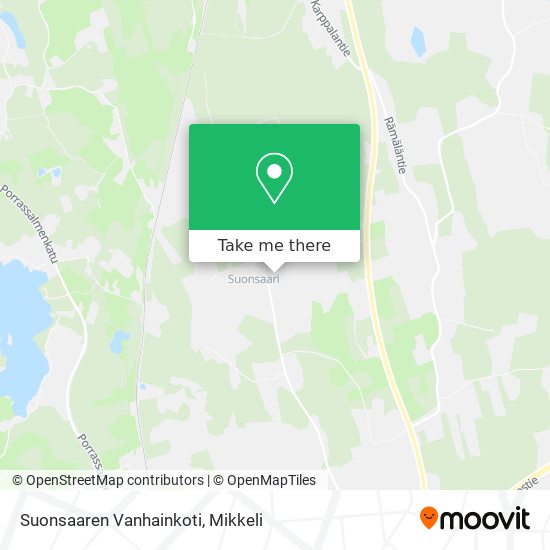 Suonsaaren Vanhainkoti map