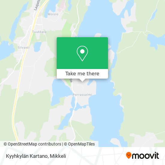 Kyyhkylän Kartano map