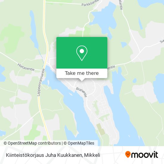 Kiinteistökorjaus Juha Kuukkanen map