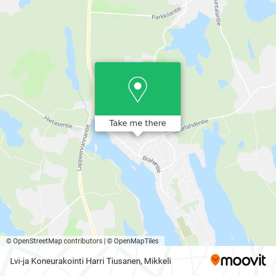Lvi-ja Koneurakointi Harri Tiusanen map