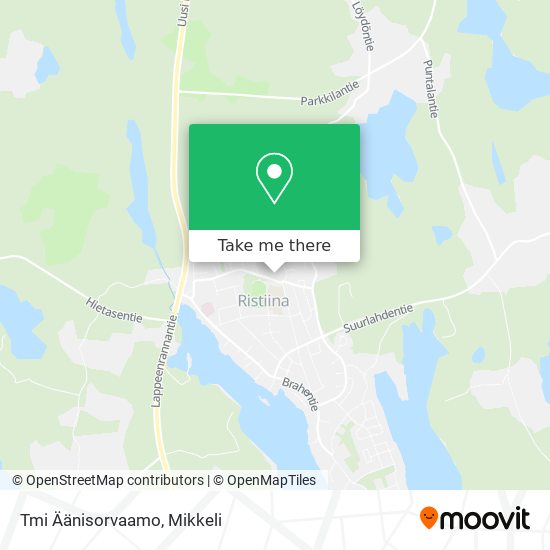 Tmi Äänisorvaamo map