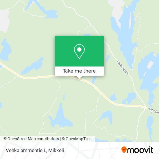 Vehkalammentie L map