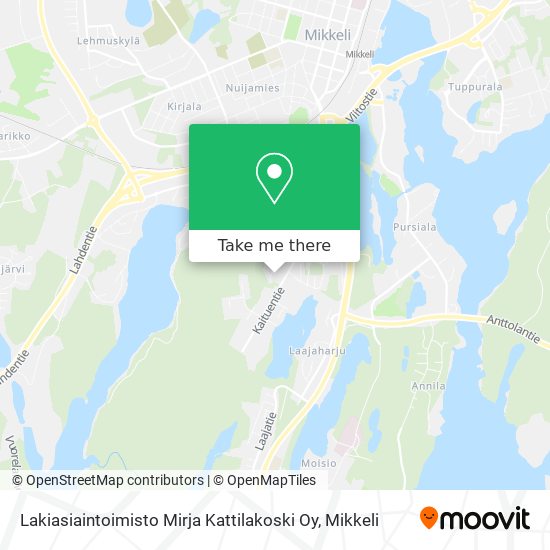 Lakiasiaintoimisto Mirja Kattilakoski Oy map