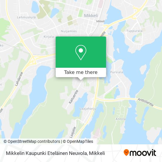 Mikkelin Kaupunki Eteläinen Neuvola map