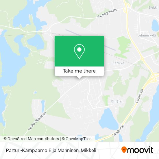 Parturi-Kampaamo Eija Manninen map